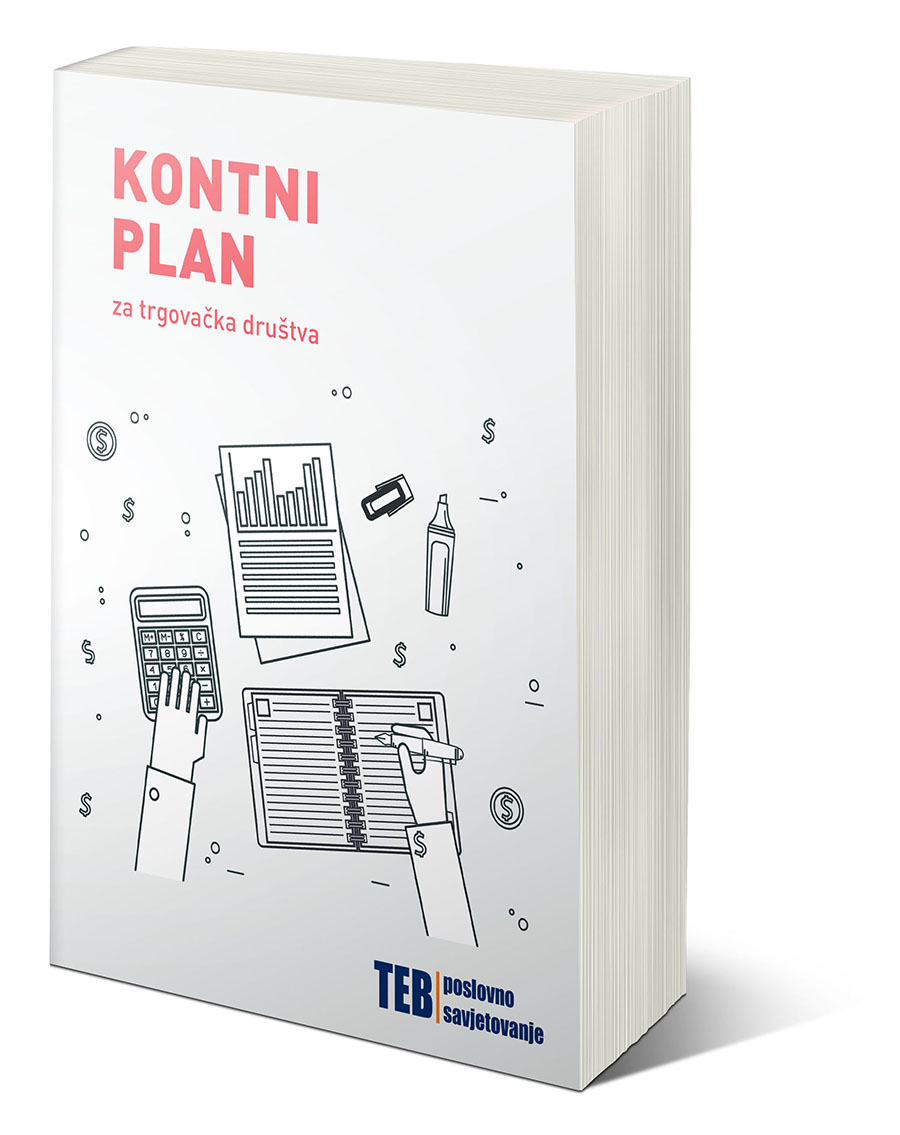 TEB-ov analitički kontni plan za trgovačka društva