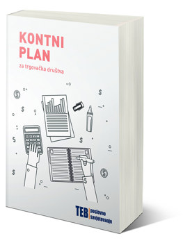 TEB-ov analitički kontni plan za trgovačka društva